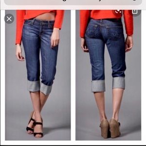 AG Adriano Goldschmied Crop Jeans